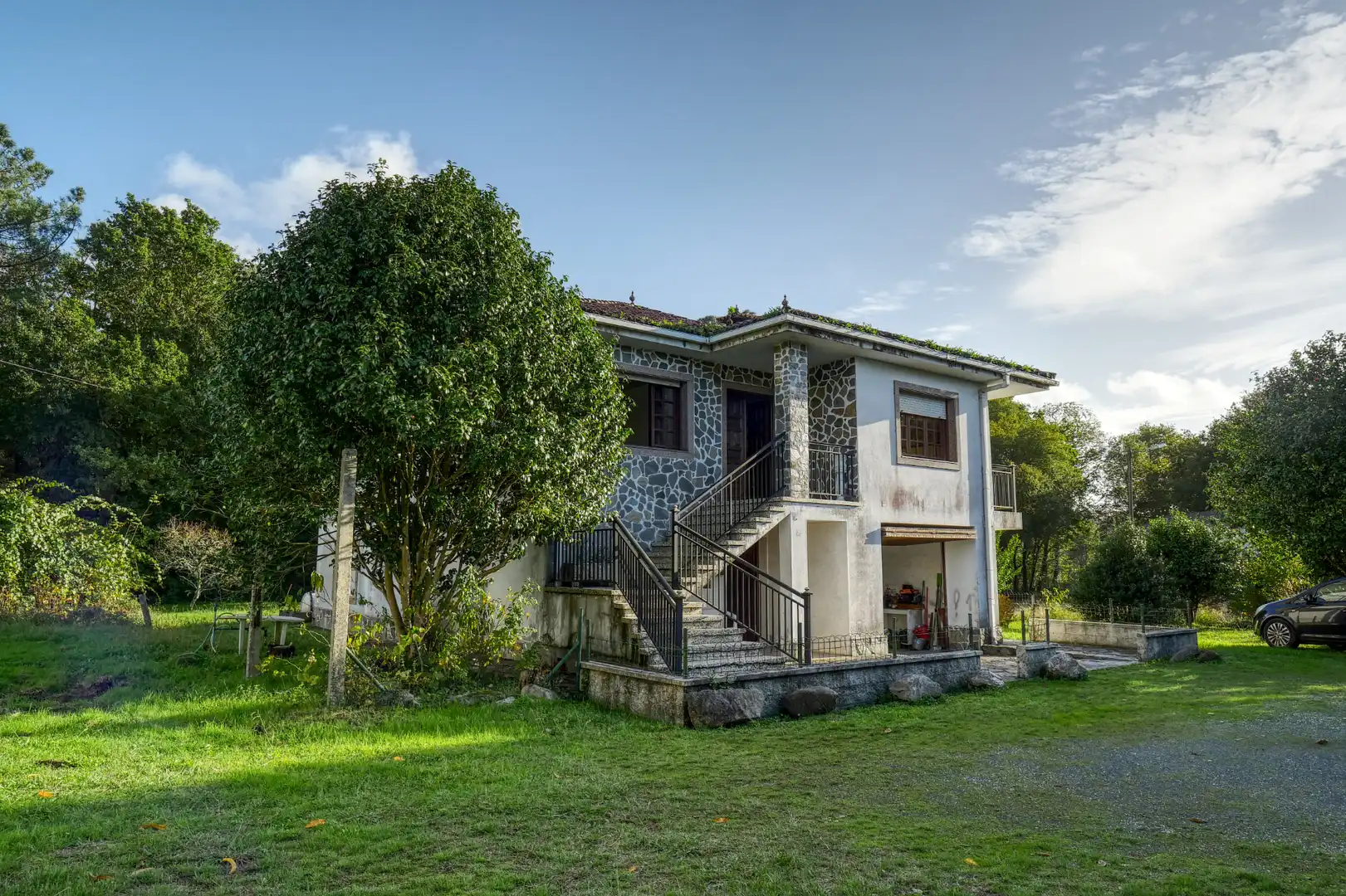 Exterior view of Houses for sale in Brión  with Heating, Private garden and Terrace