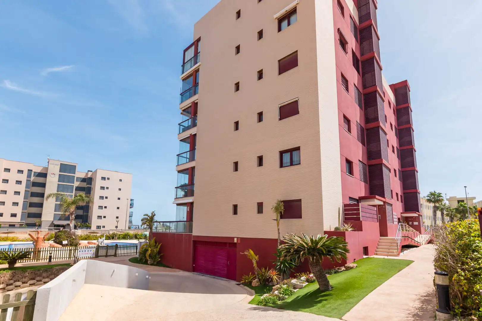 Vista exterior de Piso en venta en Pilar de la Horadada con Aire acondicionado, Calefacción y Jardín privado
