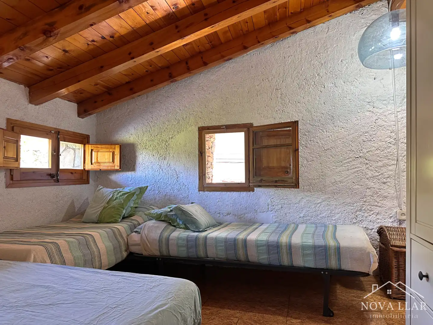 Bedroom of Houses for sale in Ribes de Freser  with Heating, Parquet flooring and Terrace