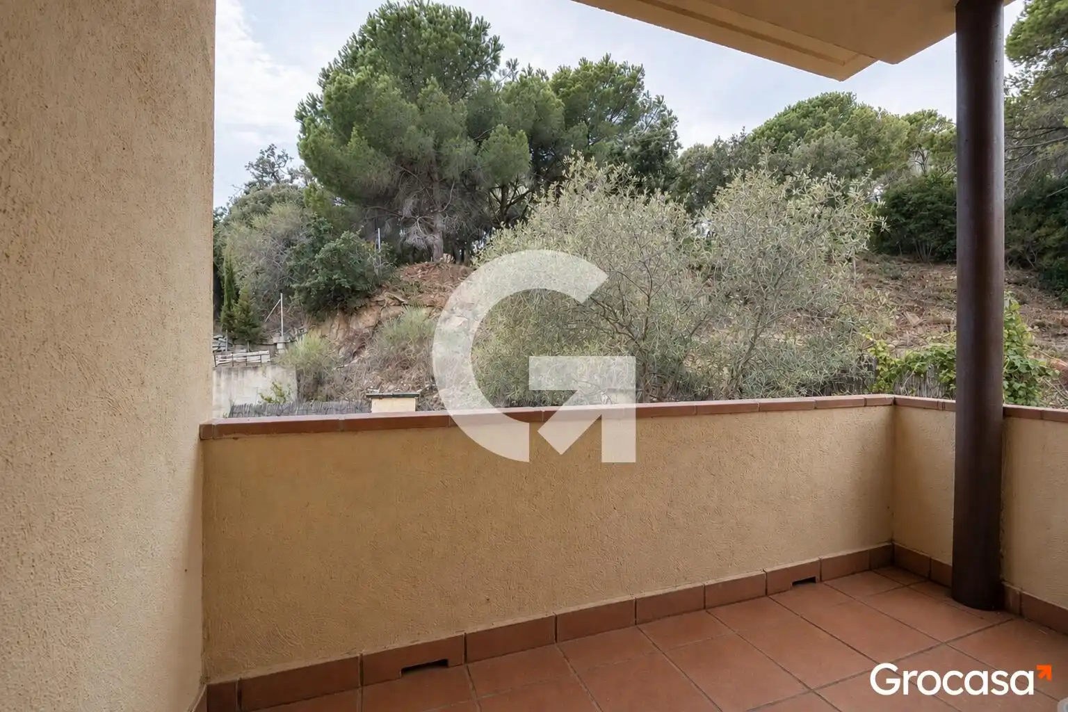 Balcony of Houses for sale in Blanes  with Air Conditioner, Heating and Private garden