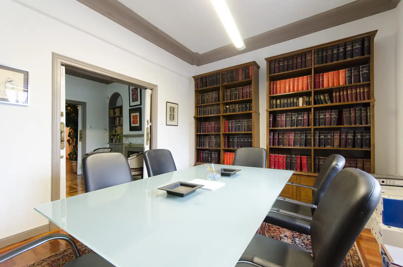 Dining room of Office for rent in Madrid  with Air Conditioner and Heating
