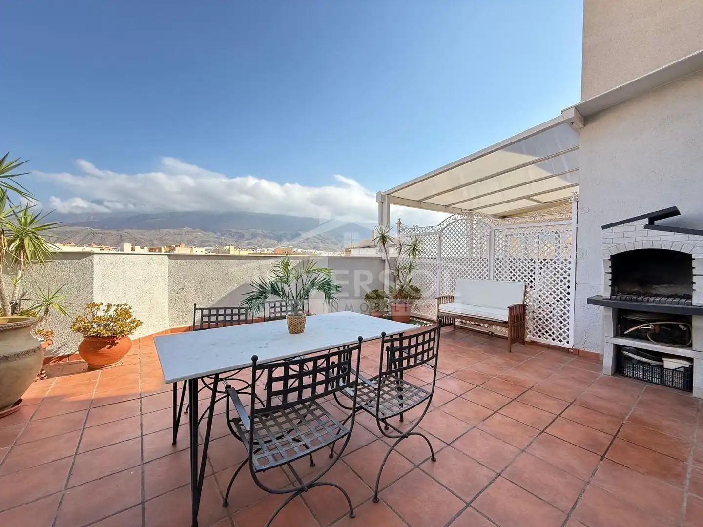 Terraza de Ático en venta en El Ejido con Aire acondicionado, Calefacción y Parquet