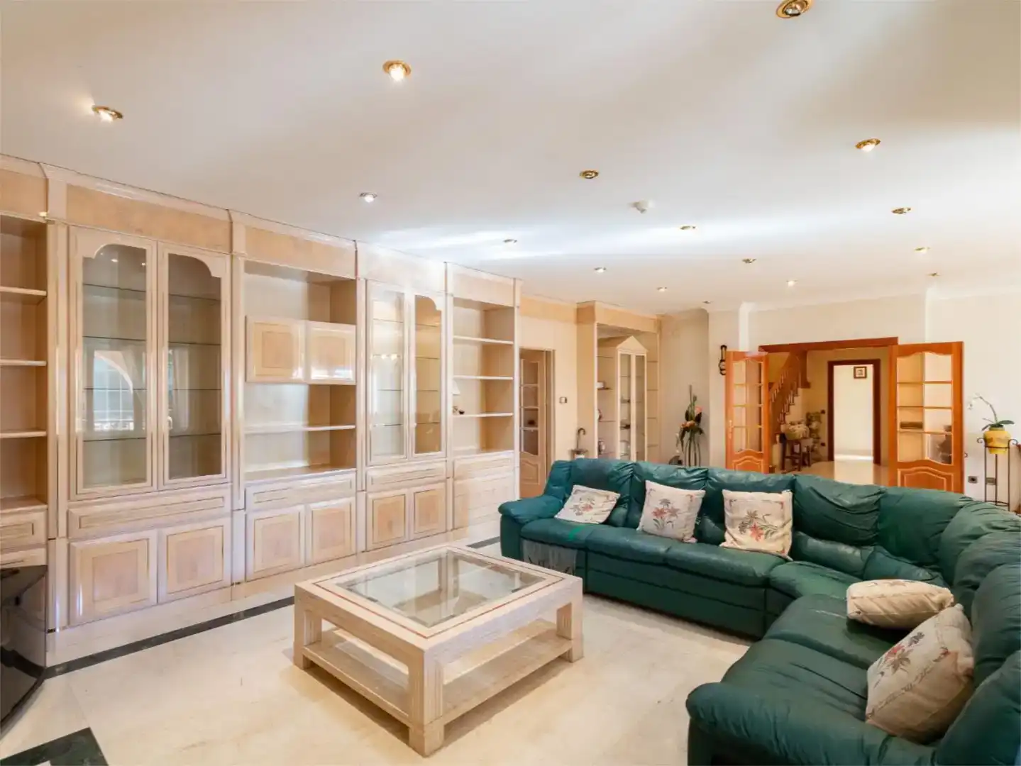 Sala de estar de Casa o chalet en venta en Boadilla del Monte con Aire acondicionado, Piscina y Balcón