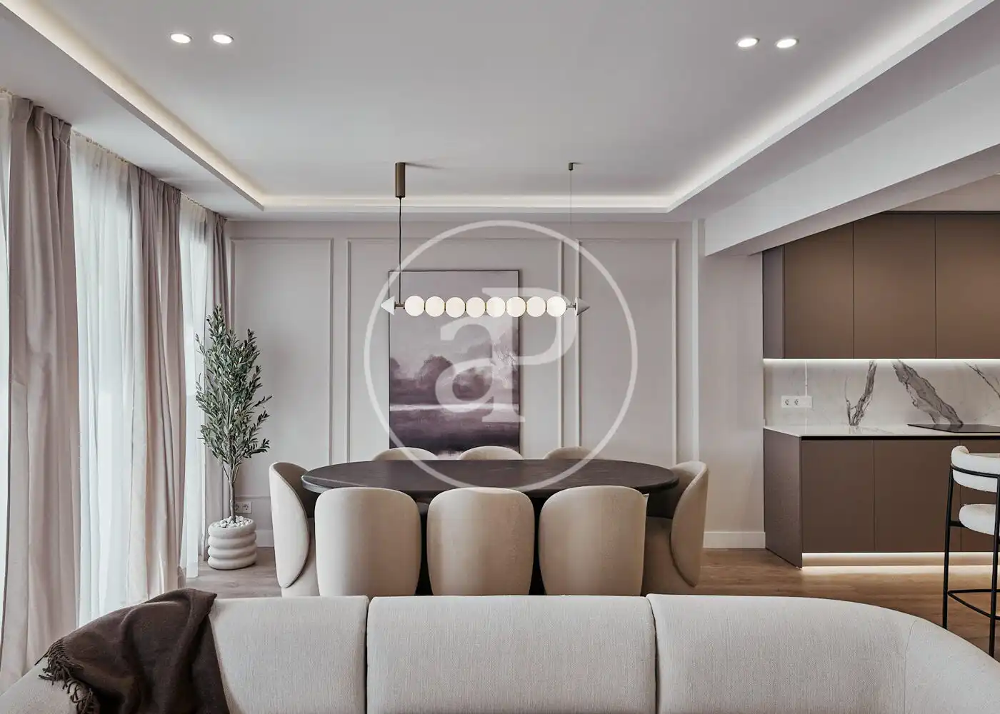 Esszimmer von Wohnung zum Verkauf in Madrid mit Klimaanlage, Heizung und Terrasse
