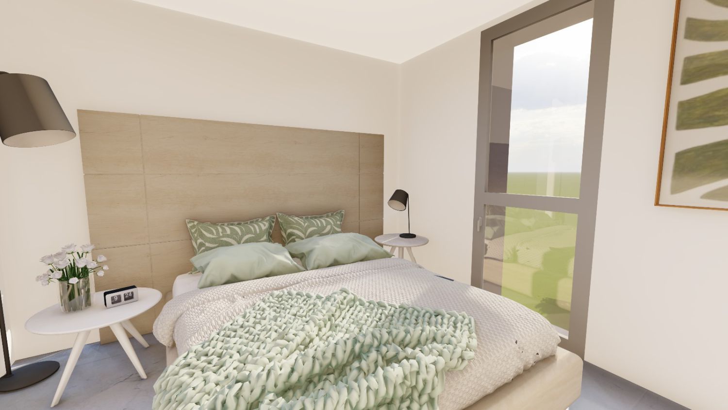 Bedroom of Apartment for sale in  Albacete Capital  with Heating and Terrace