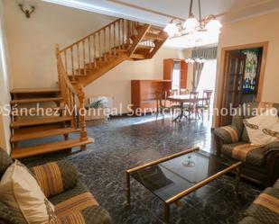 Living room of House or chalet to rent in Alcázar de San Juan  with Heating, Private garden and Furnished