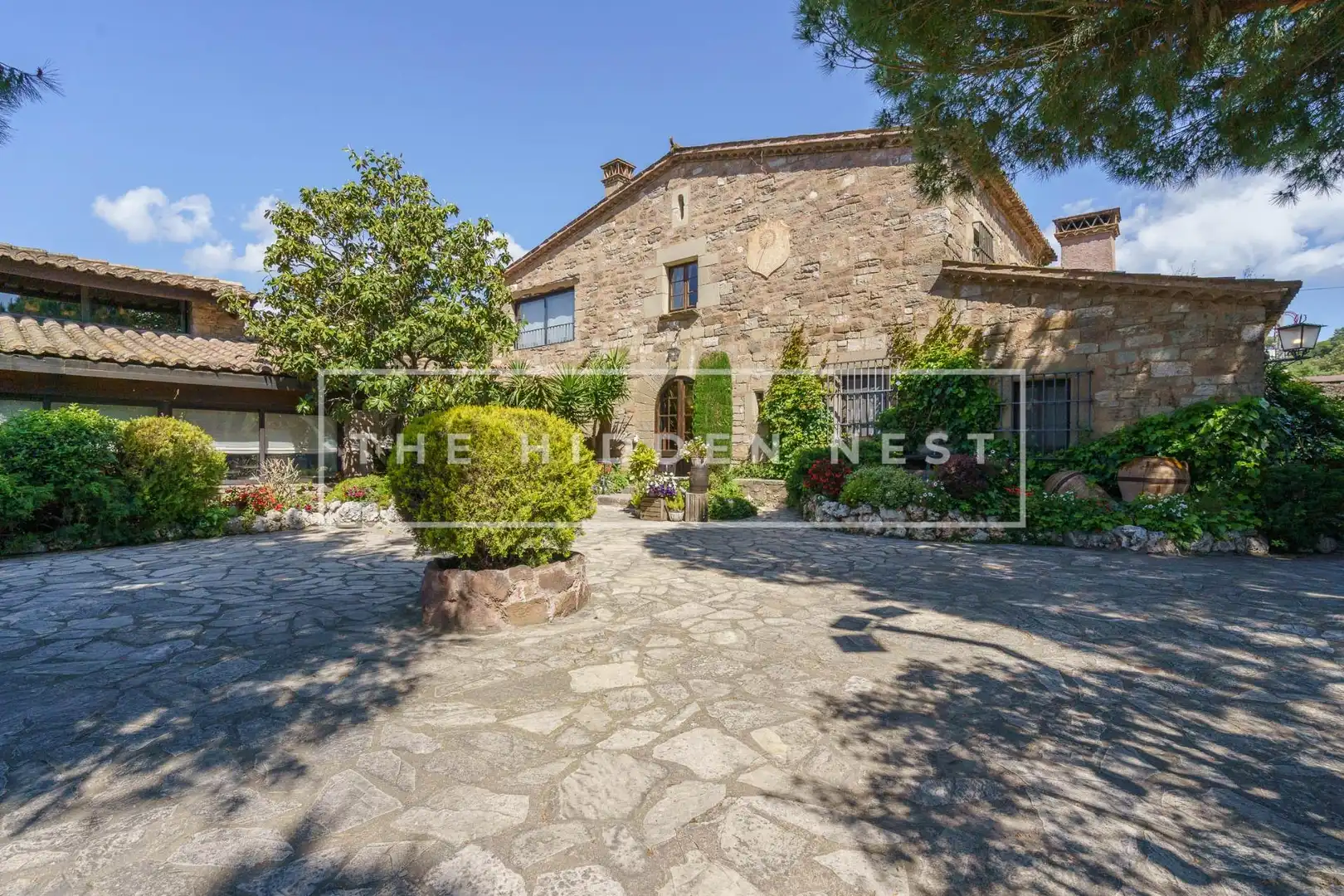 Vista exterior de Finca rústica en venta en Sentmenat con Calefacción, Jardín privado y Trastero