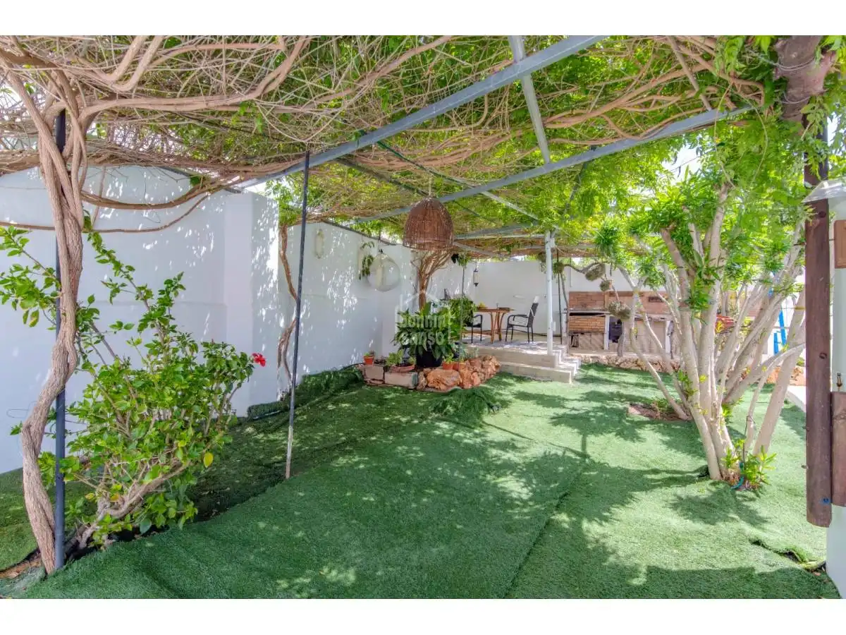 Terrassa de Casa o xalet en venda en Alaior amb Jardí privat, Terrassa i Piscina