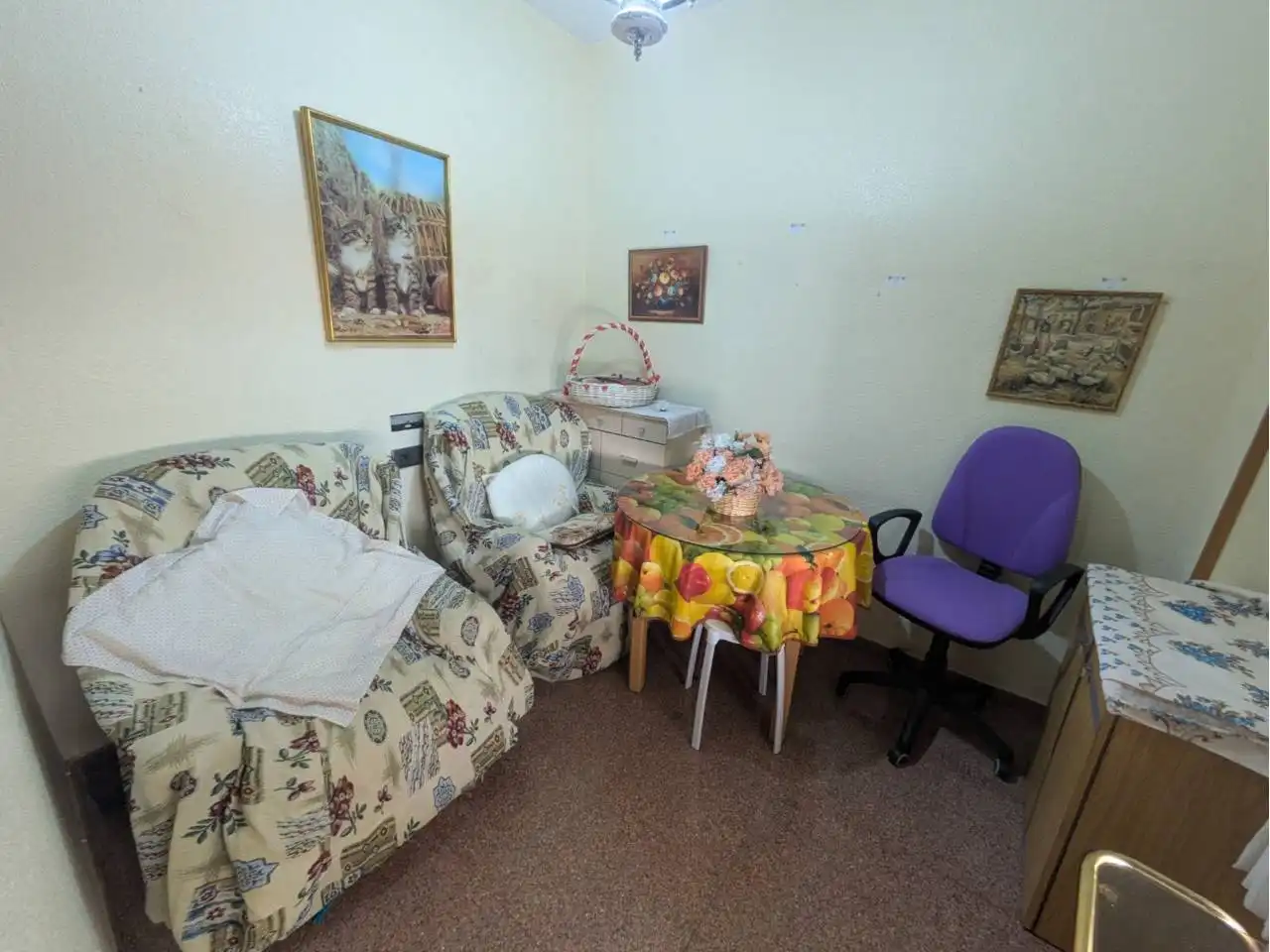 Sala d'estar de Pis en venda en Elda amb Aire condicionat i Balcó