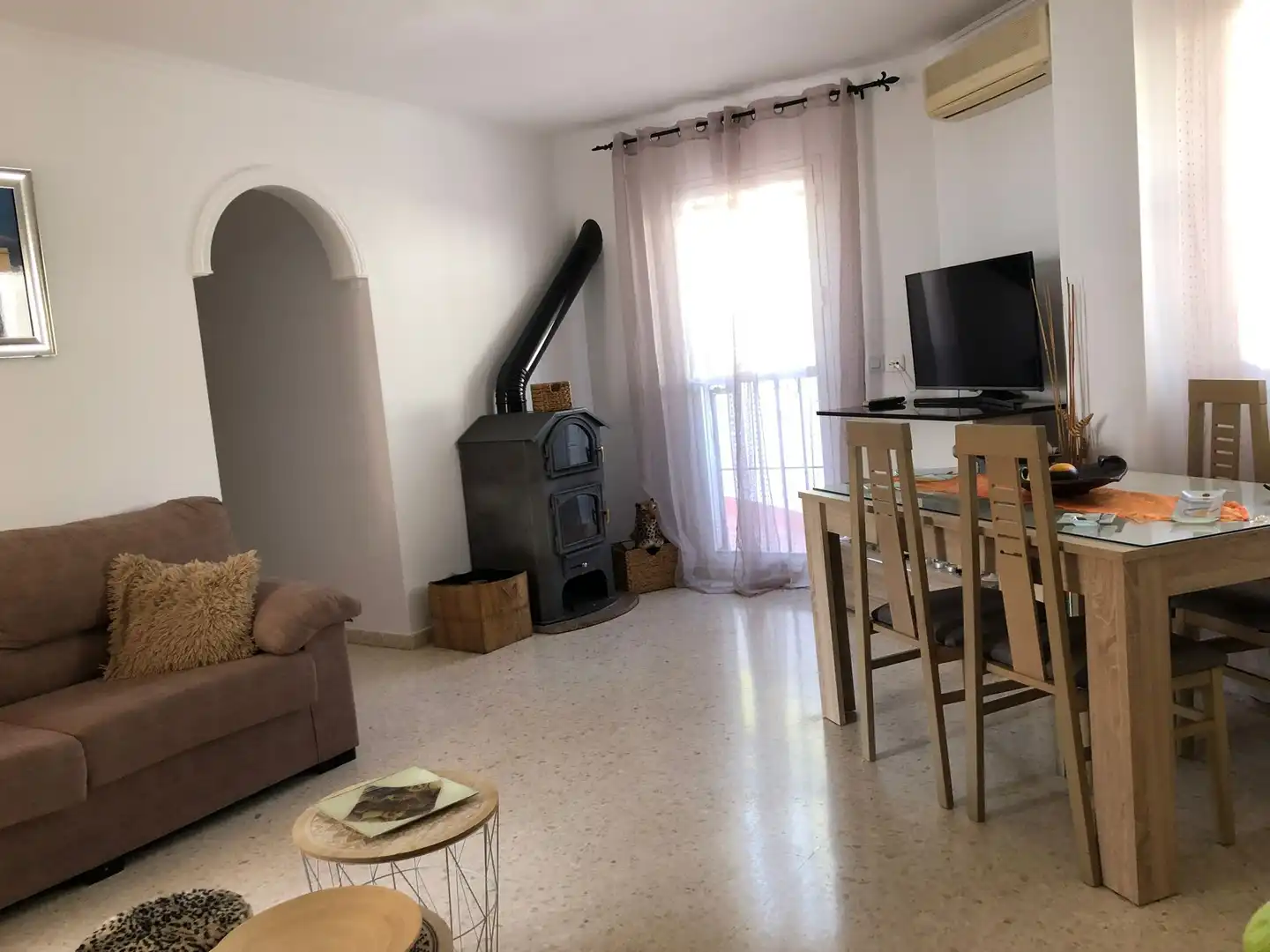 Sala de estar de Piso en venta en El Bosque con Aire acondicionado, Terraza y Balcón