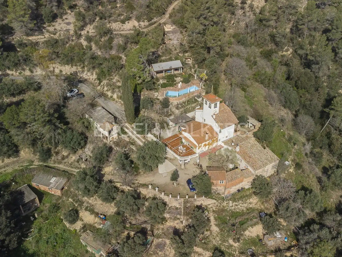 Vista exterior de Casa o chalet en venta en Viladecavalls con Aire acondicionado, Calefacción y Jardín privado