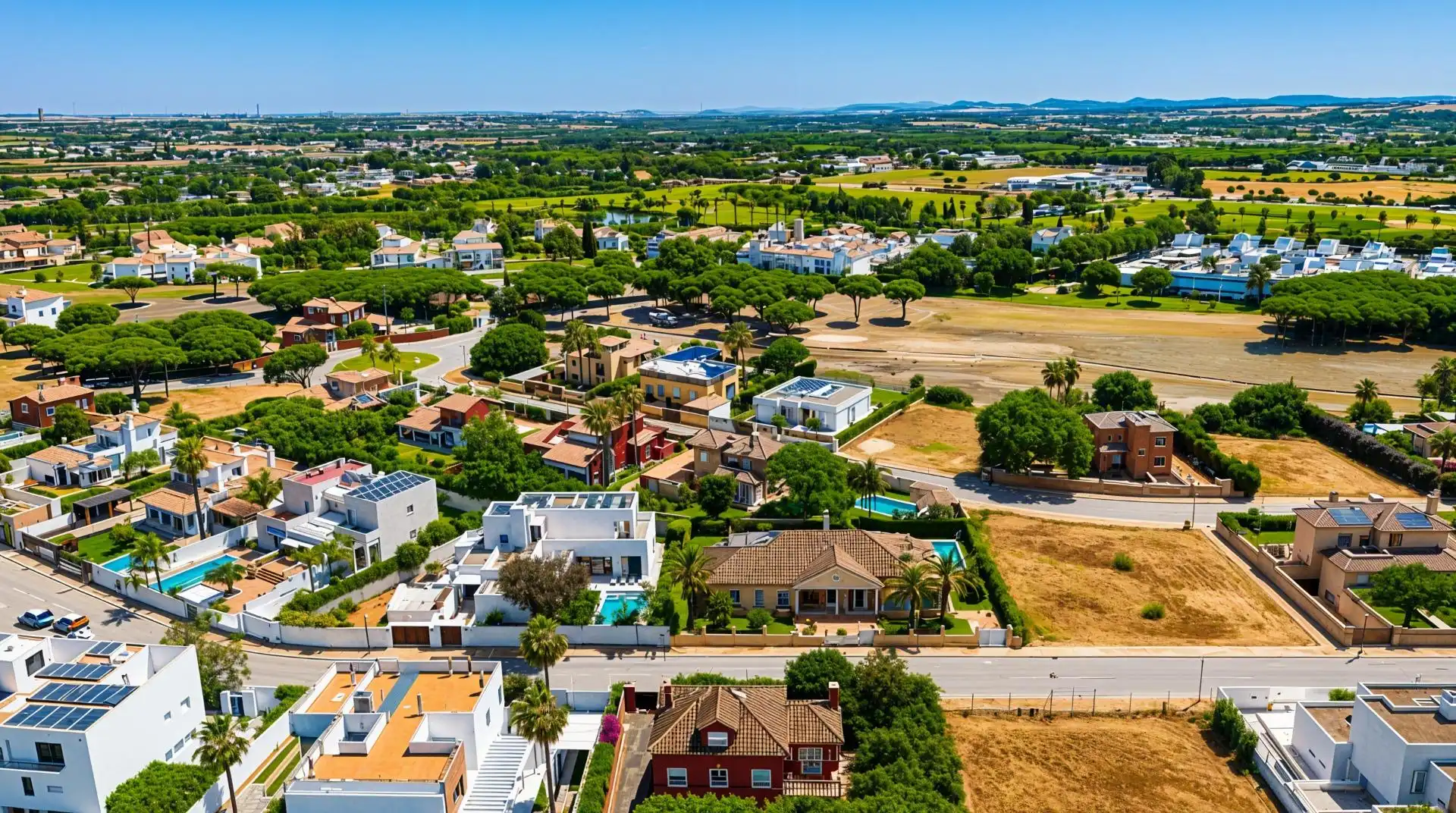 Vista exterior de Casa o xalet en venda en Chiclana de la Frontera amb Aire condicionat, Calefacció i Jardí privat