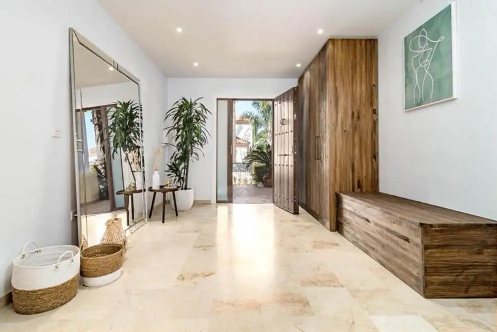 Casa adosada de lloguer en Marbella amb Aire condicionat, Jardí privat i Terrassa