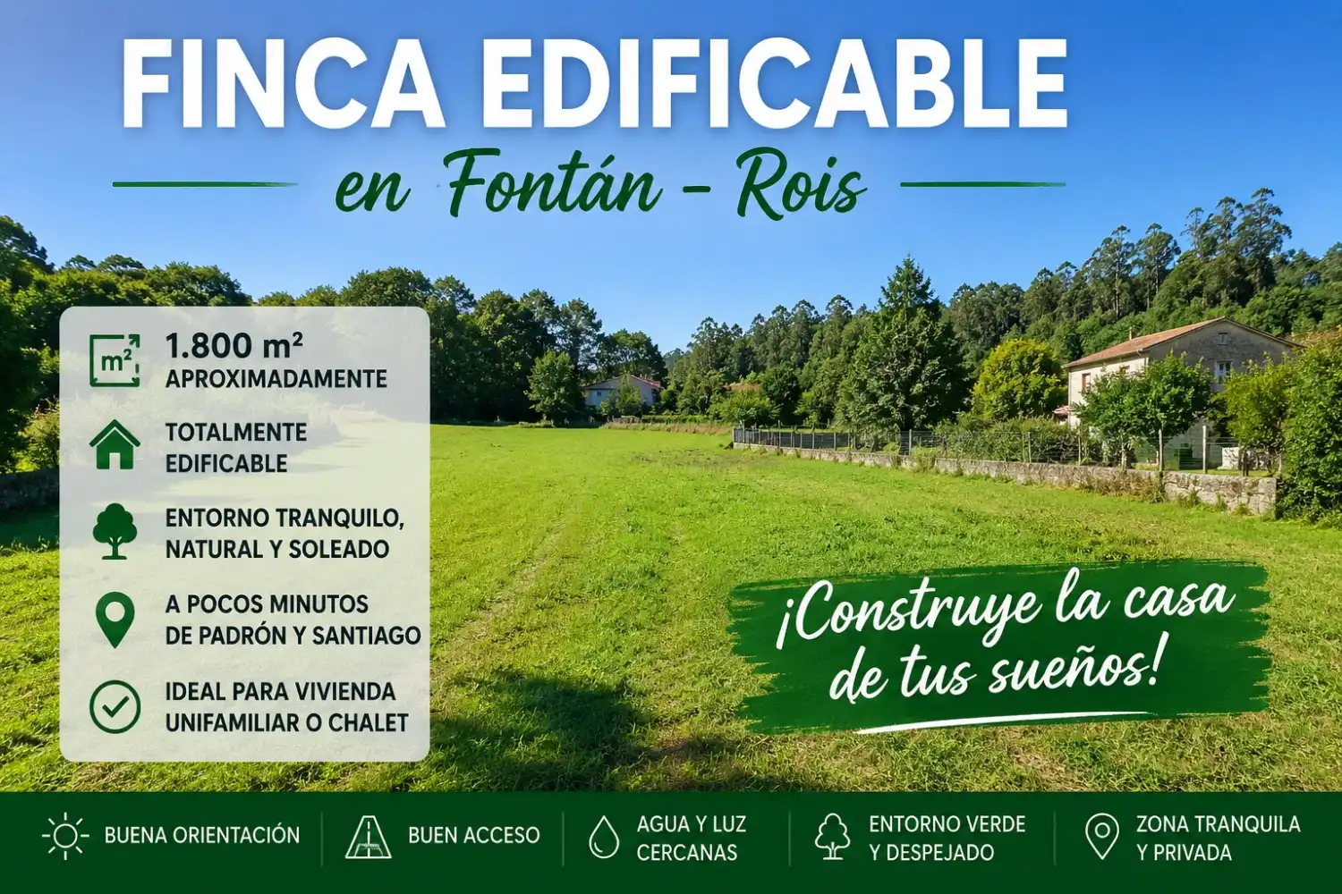 Terreni e lotti in vendita a Rois