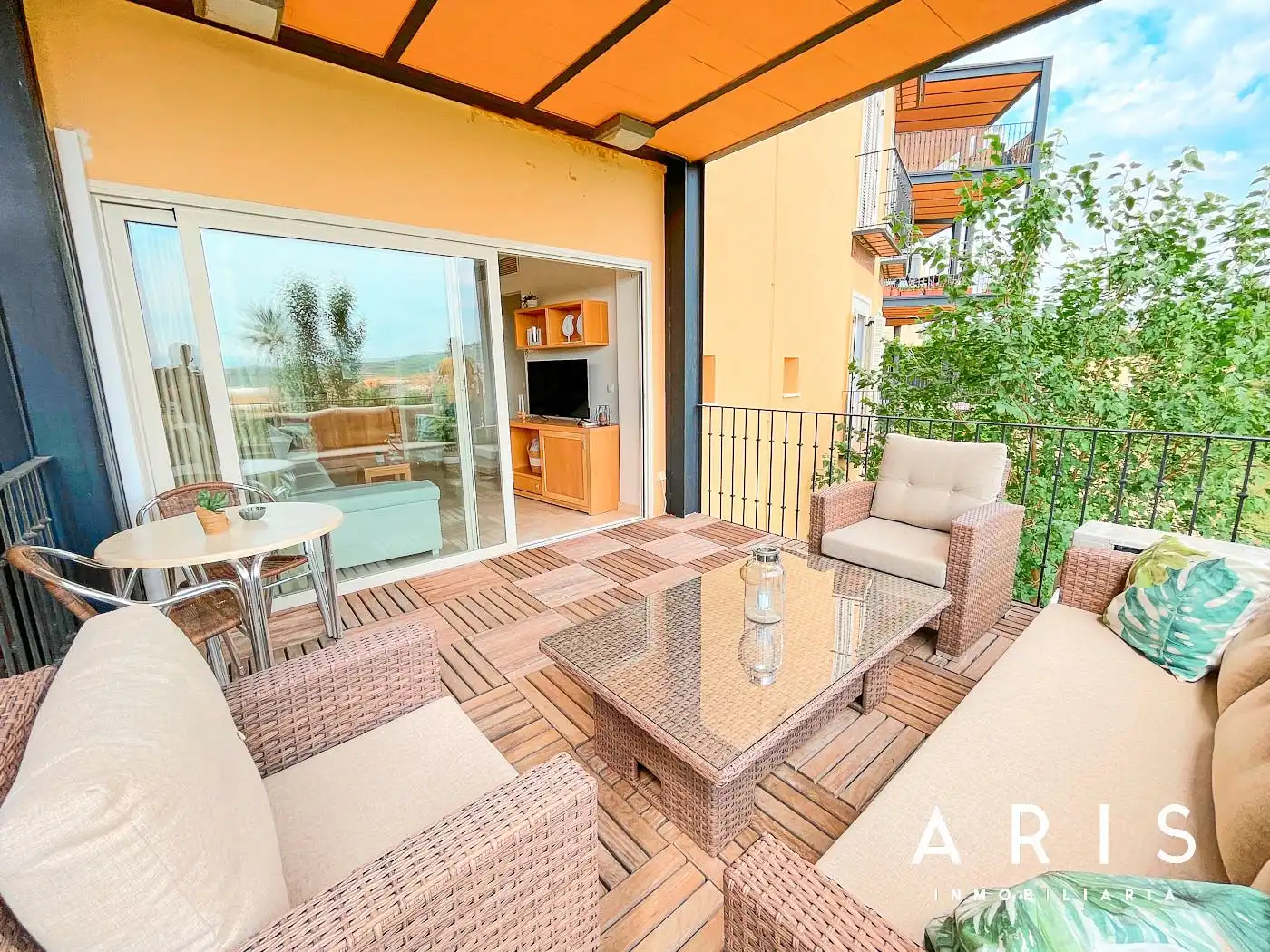 Terrasse von Wohnung zur Miete in Alquería - Torrealquería