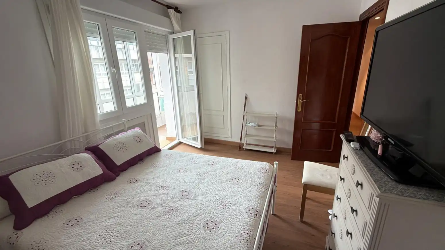 Bedroom of Flat for rent in Gijón   with Heating and Terrace