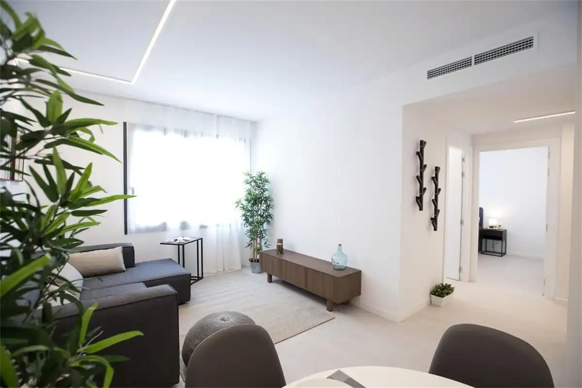 Wohnzimmer von Wohnung zur Miete in Murcia
