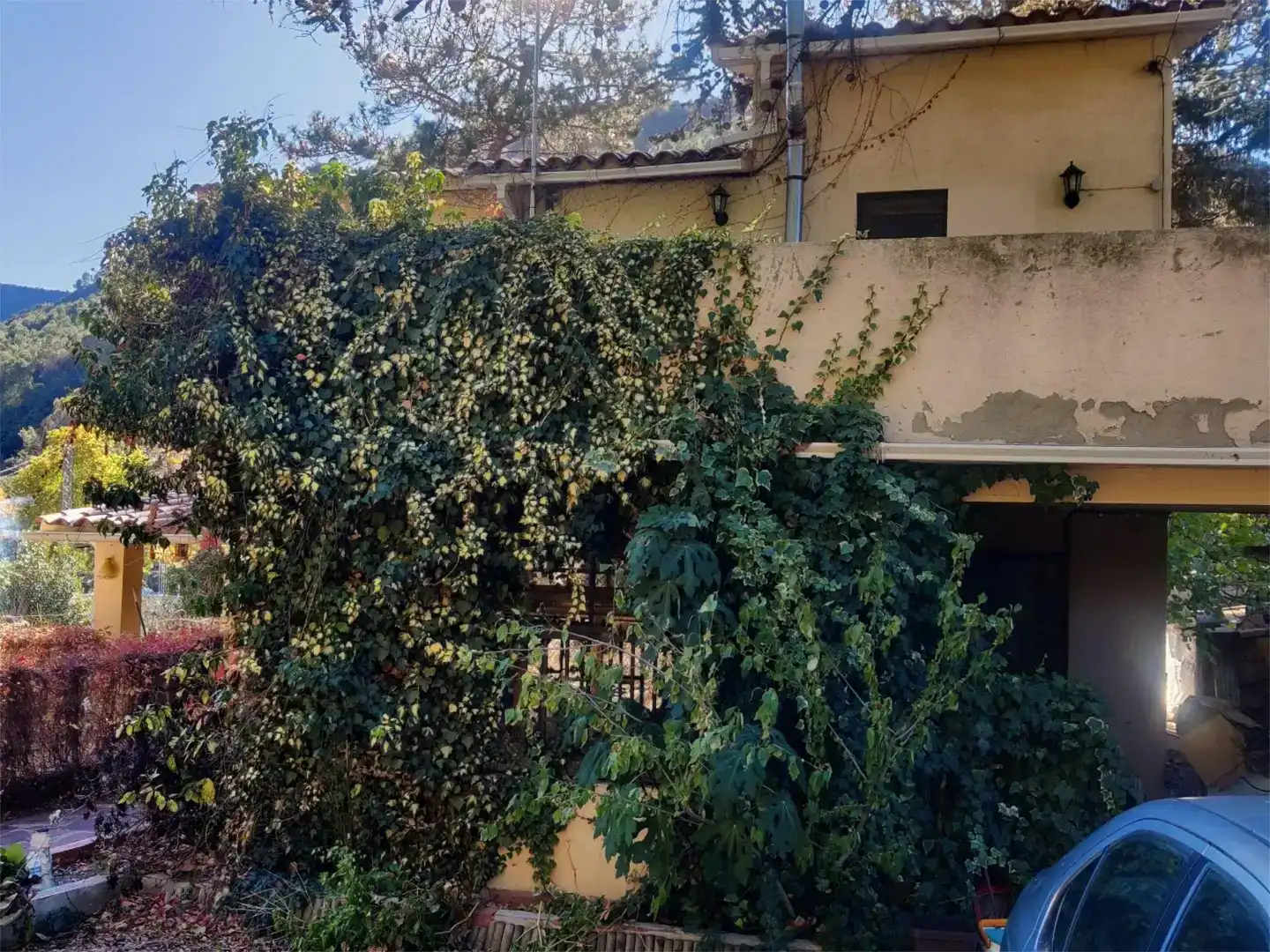 Vista exterior de Casa o xalet en venda en Tagamanent amb Piscina i Balcó