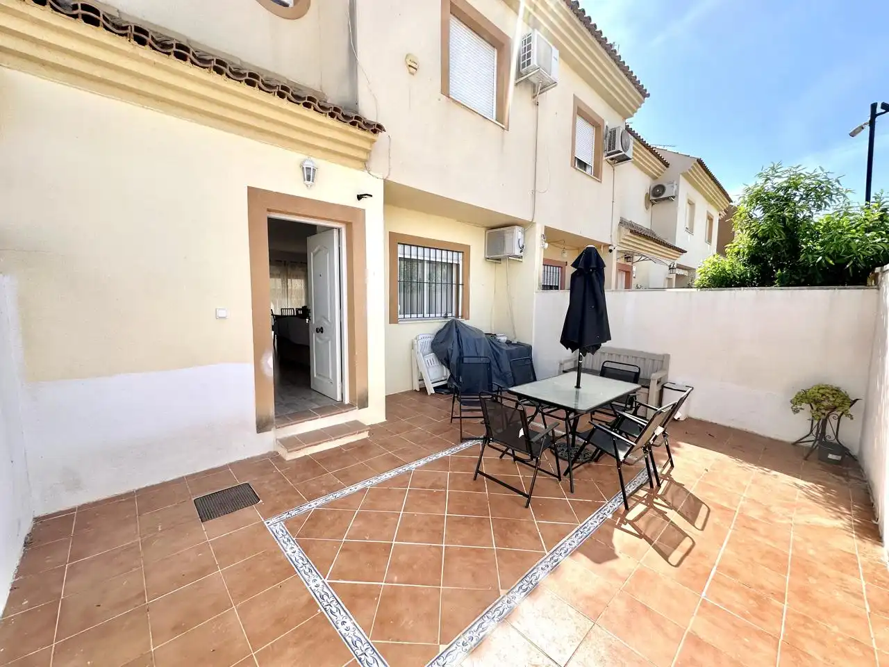 Terraza de Casa adosada en venta en Fuente de Piedra con Aire acondicionado, Terraza y Piscina comunitaria