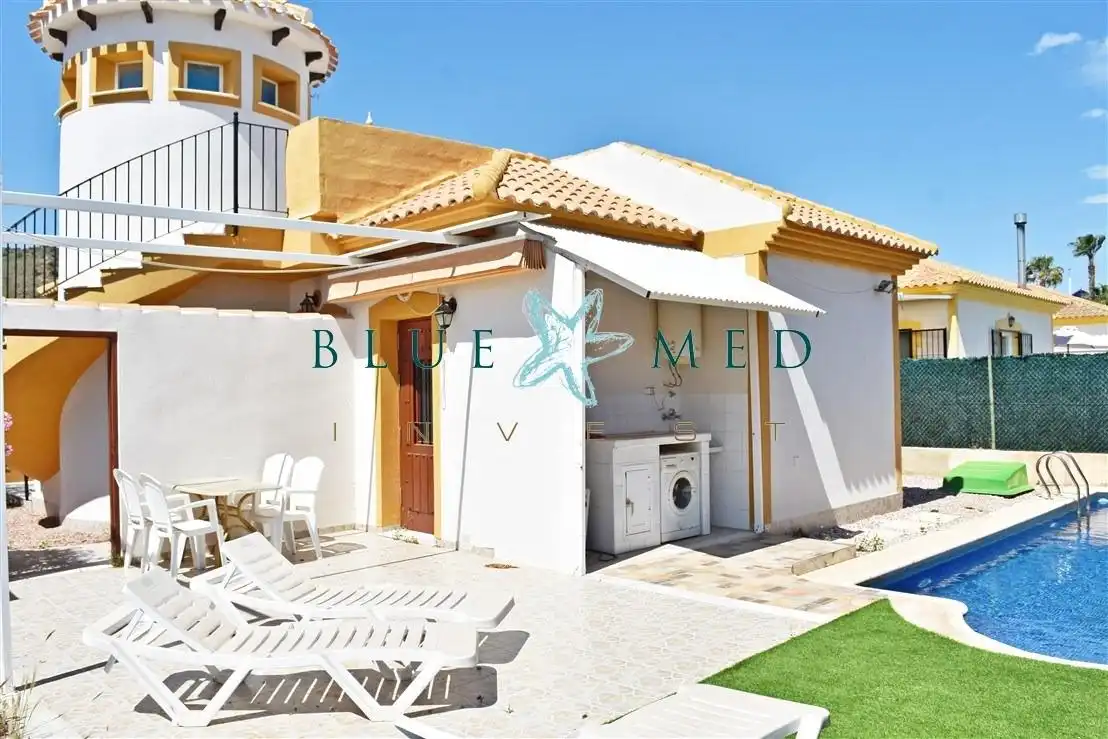 Vista exterior de Casa o chalet en venta en Mazarrón con Aire acondicionado, Calefacción y Terraza