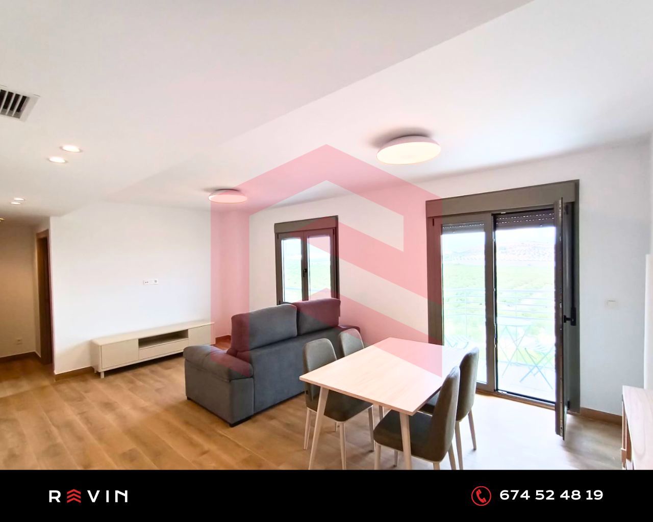 Sala d'estar de Pis de lloguer en  Jaén Capital amb Aire condicionat, Calefacció i Traster