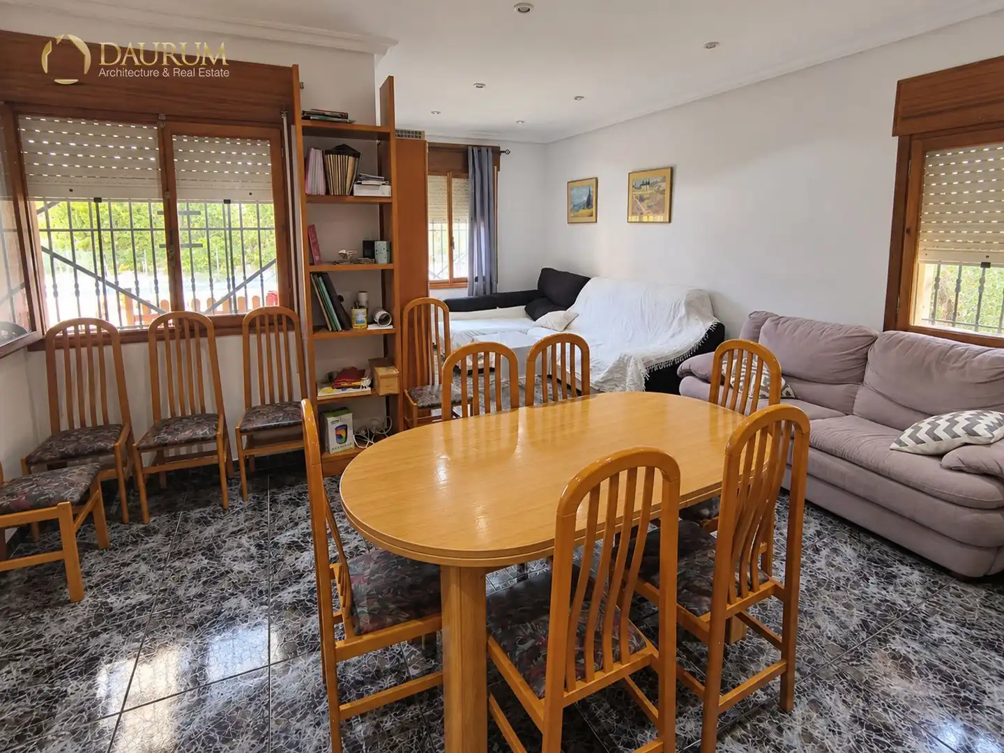Comedor de Casa o chalet en venta en Elche / Elx con Aire acondicionado, Terraza y Piscina