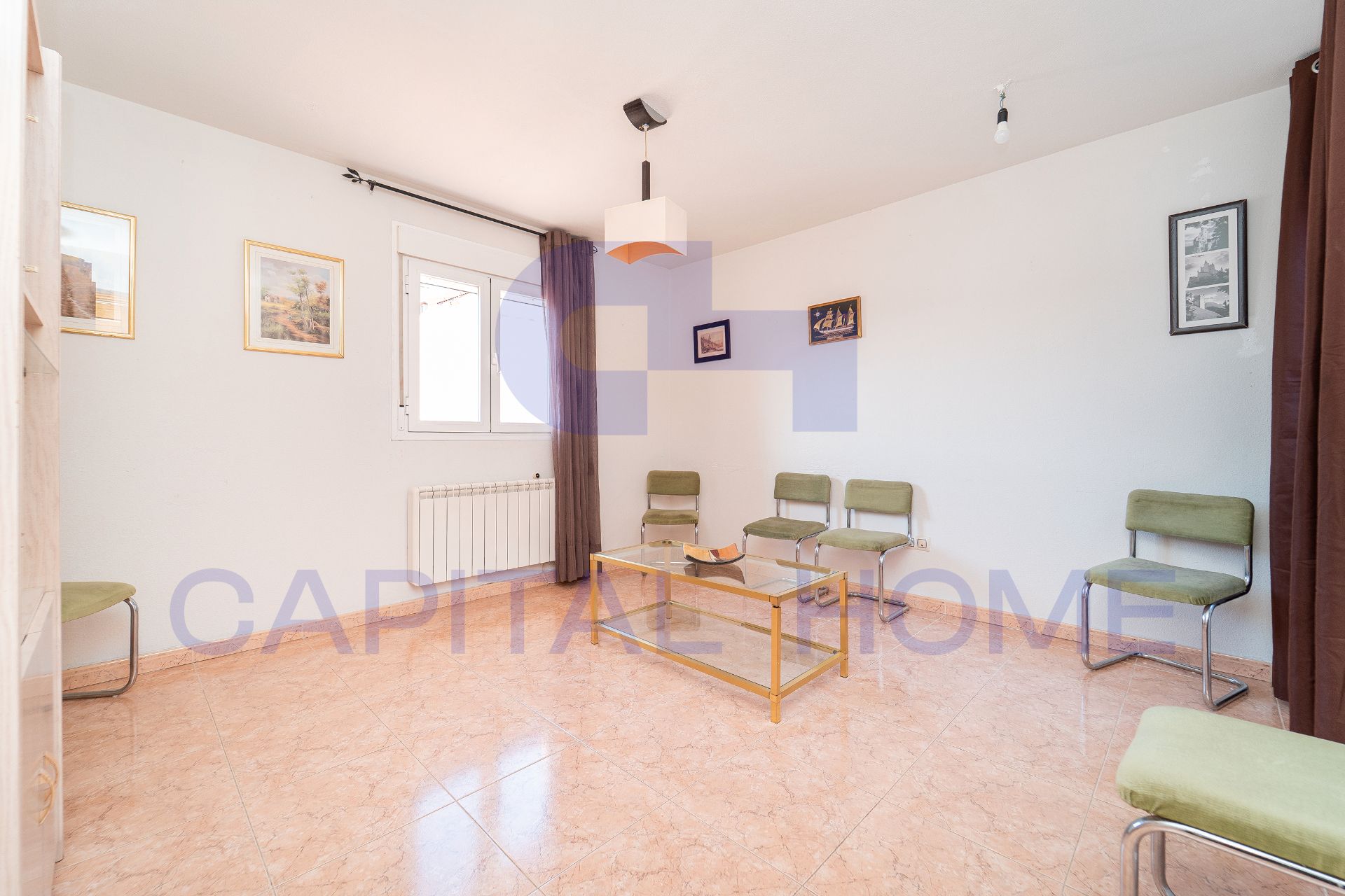 Sala d'estar de Pis en venda en El Álamo amb Calefacció