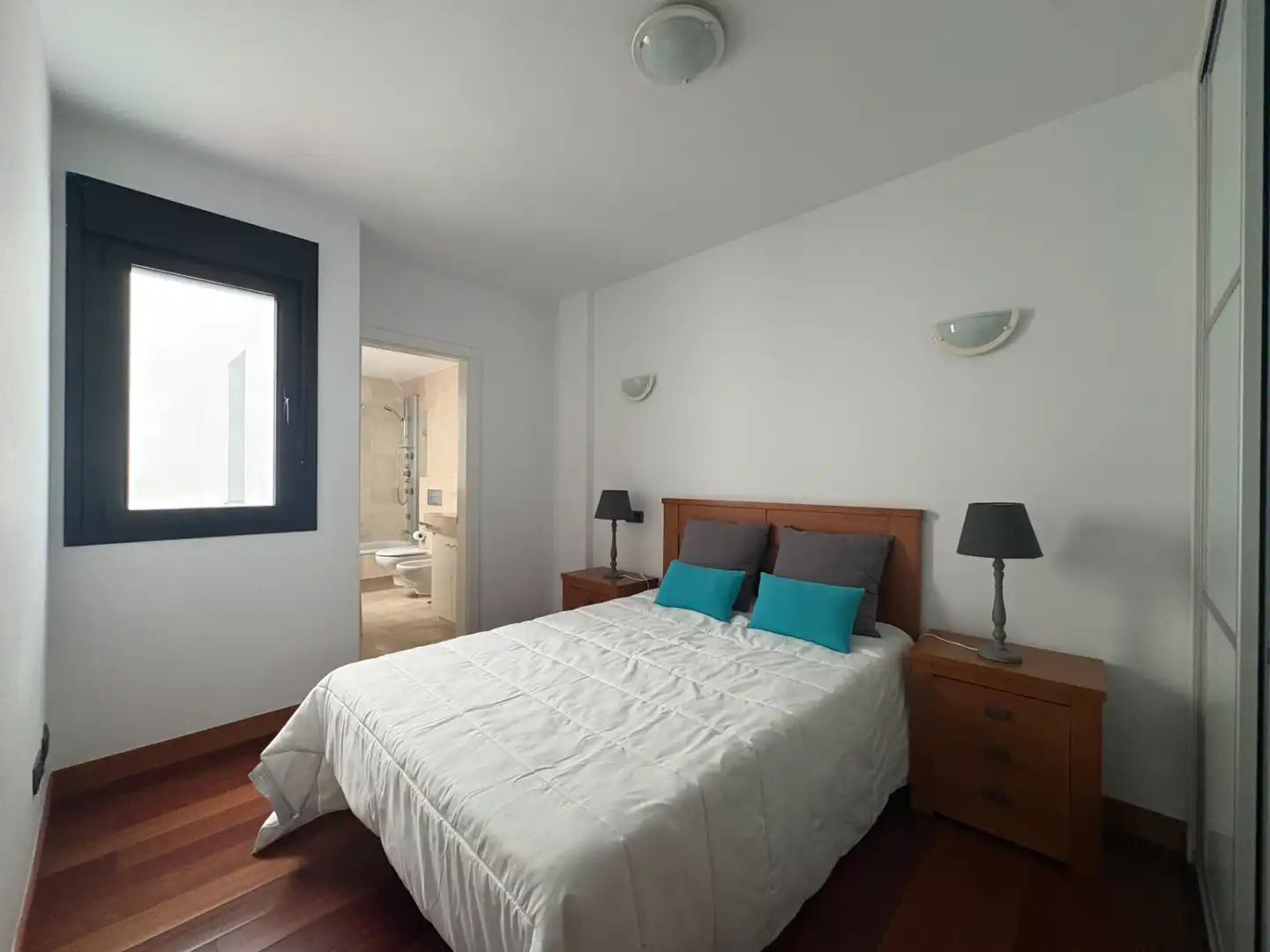 Schlafzimmer von Wohnung zur Miete in Centro