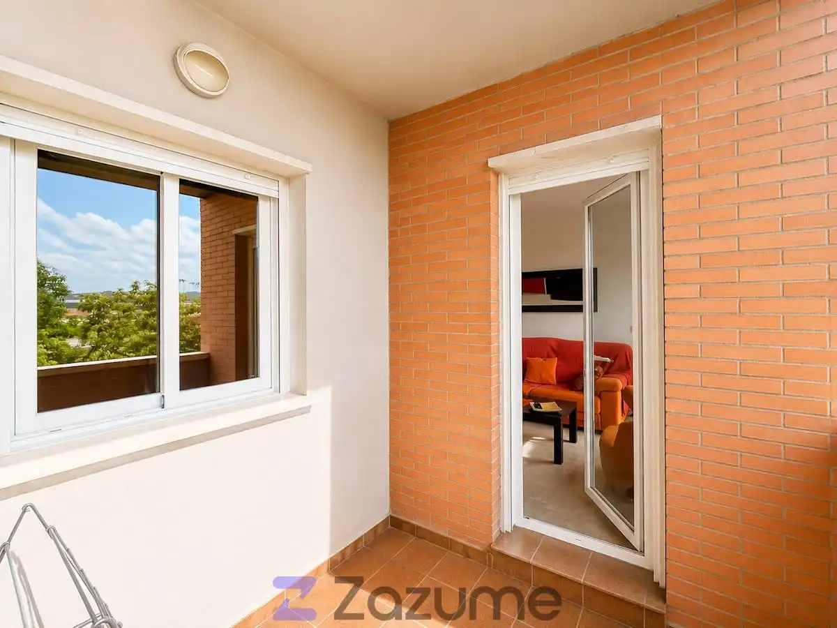 Terraza de Piso de alquiler en Málaga con Aire acondicionado, Calefacción y Terraza