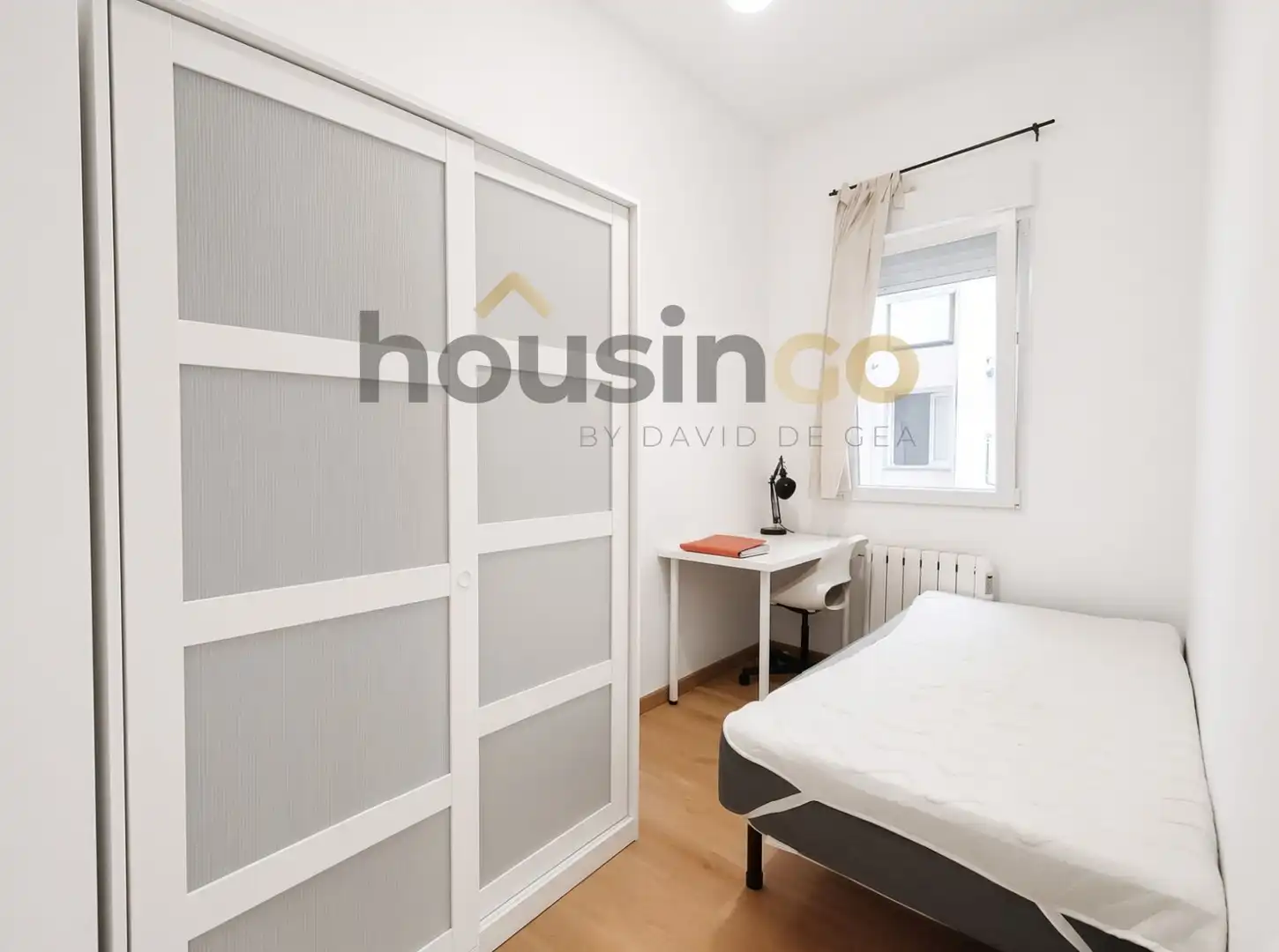 Schlafzimmer von Wohnung zur Miete in Barrio de Salamanca