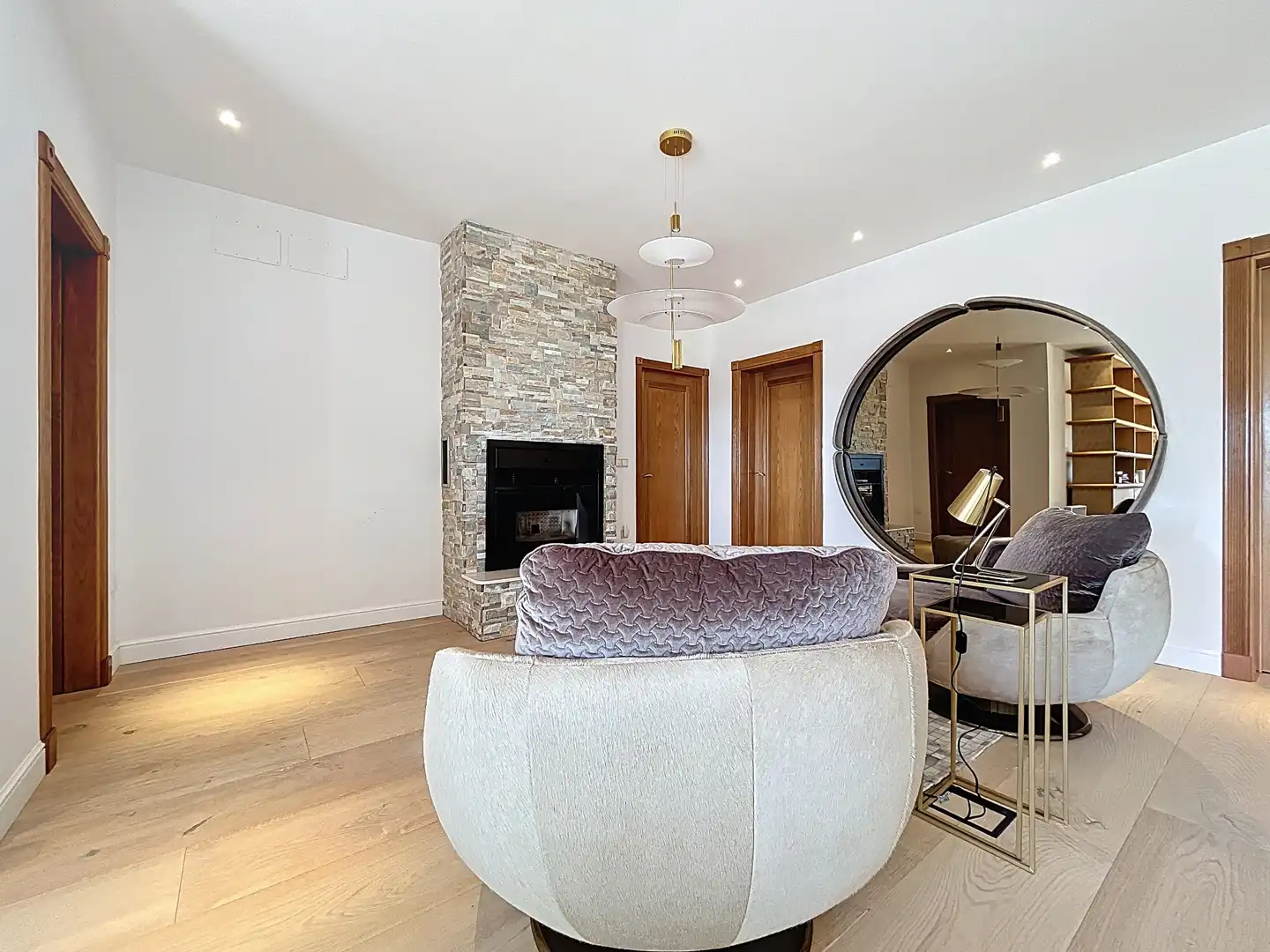 Sala de estar de Casa o chalet en venta en La Nucia con Jardín privado, Terraza y Piscina