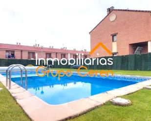 Swimming pool of Single-family semi-detached for sale in Canillas de Río Tuerto  with Heating, Private garden and Terrace