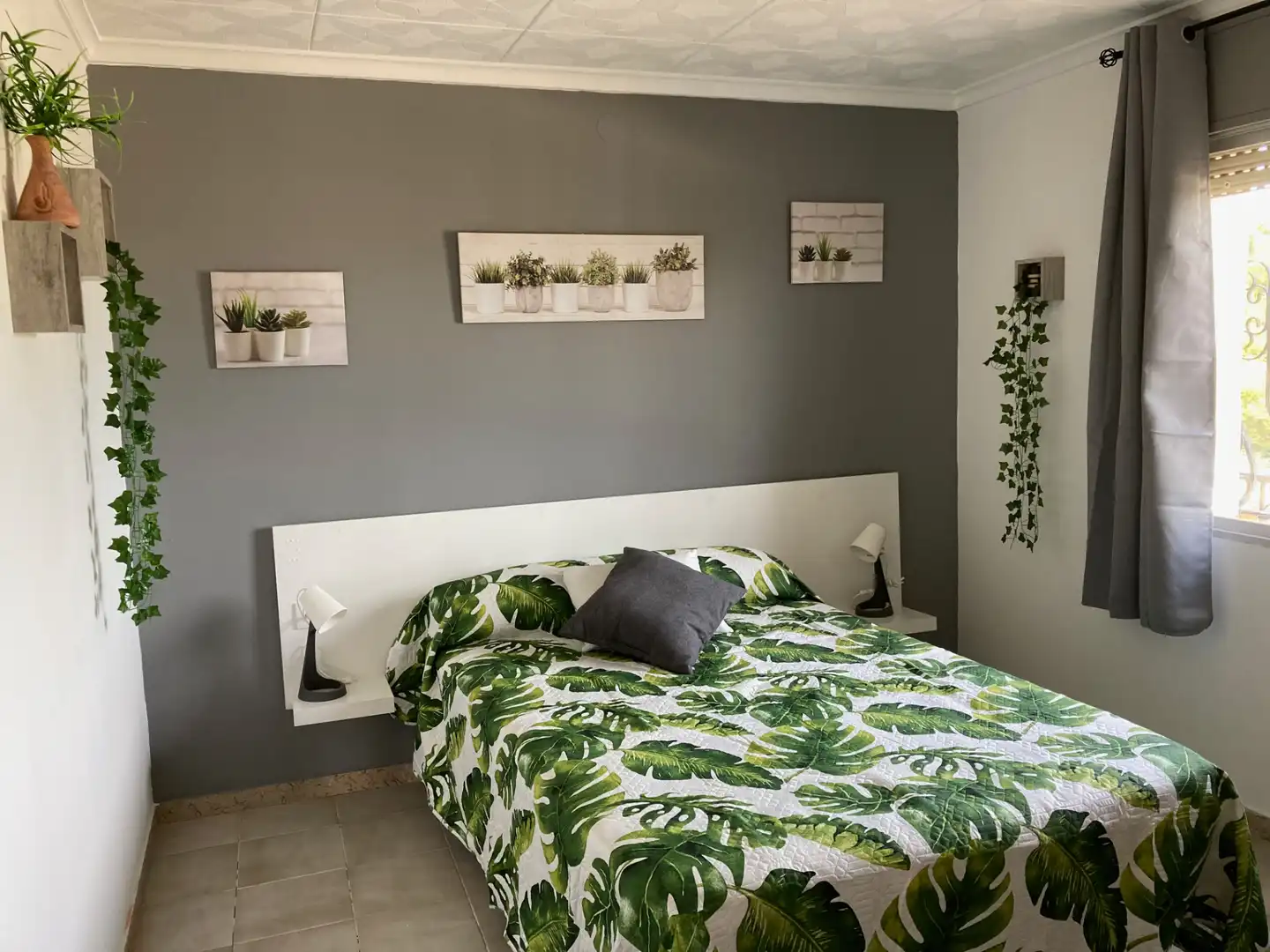 Dormitori de Casa o xalet de lloguer en Peñíscola / Peníscola amb Aire condicionat, Jardí privat i Terrassa