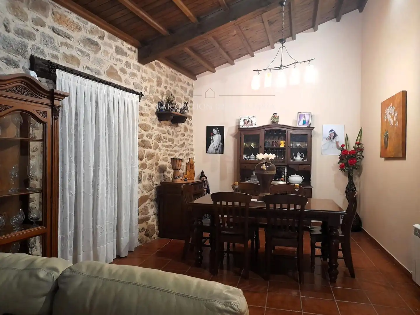 Comedor de Casa adosada en venta en Bañobárez con Calefacción, Amueblado y Horno