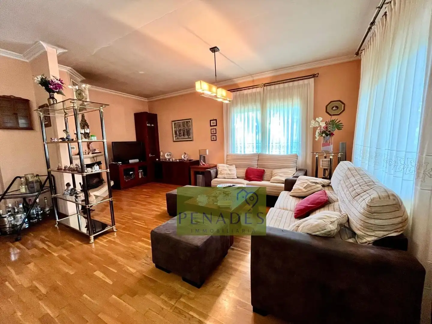 Sala d'estar de Casa o xalet en venda en Ontinyent