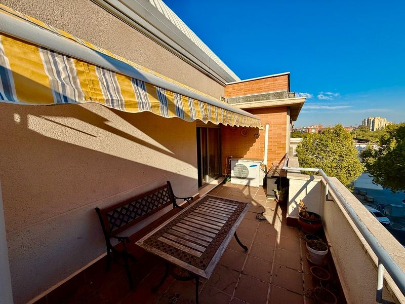 Terrace of Attic for sale in  Madrid Capital  with Air Conditioner, Heating and Terrace
