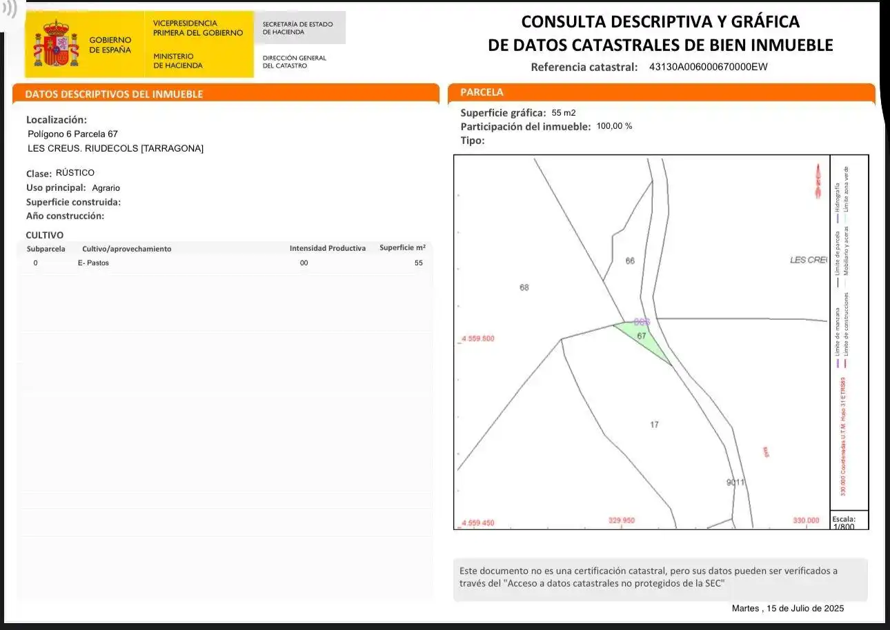 Terreno residenziale in vendita a Carrer de Dalt, imagen 2