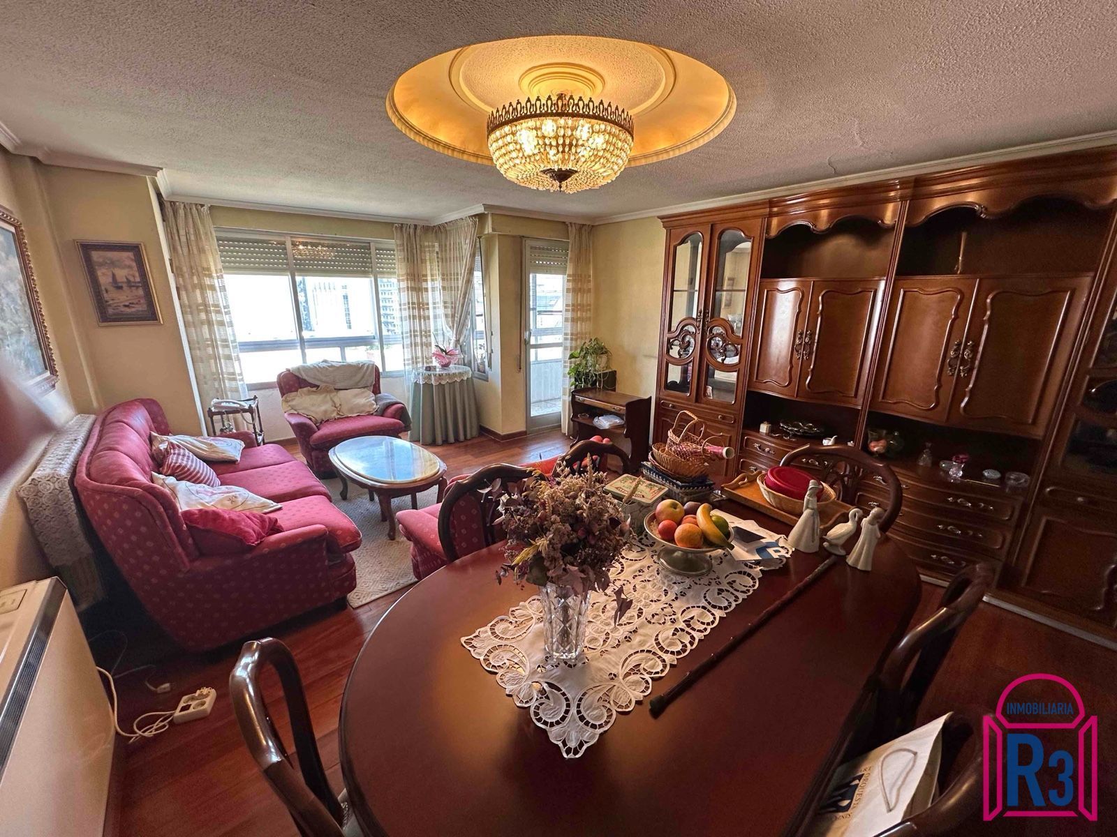 Living room of Flat for sale in León Capital   with Heating, Terrace and Storage room