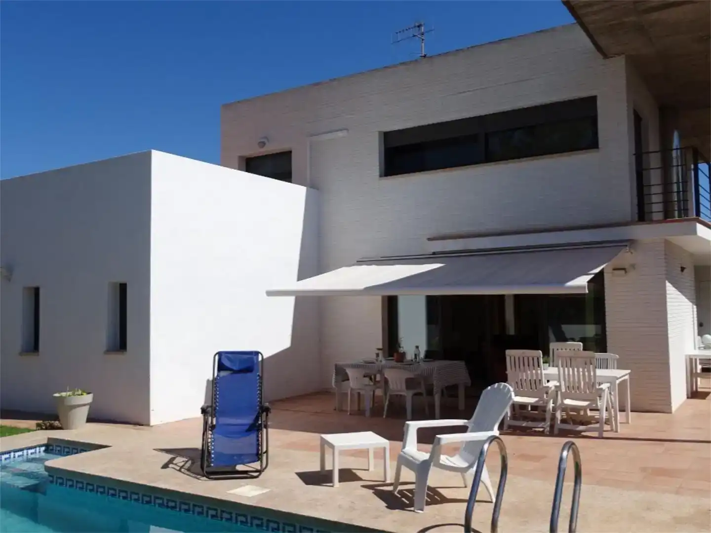 Terrassa de Casa o xalet de lloguer en Benicasim / Benicàssim amb Aire condicionat, Jardí privat i Parquet