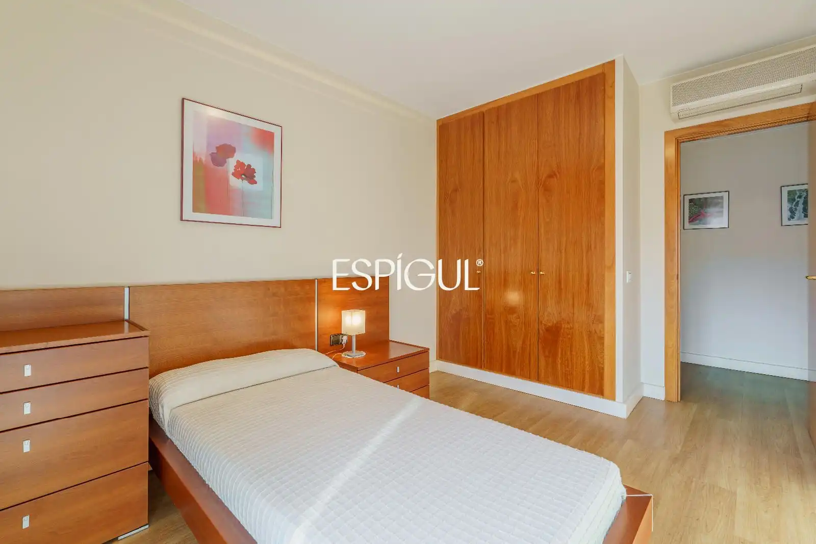 Bedroom of Flat for sale in Caldes de Malavella  with Air Conditioner, Heating and Terrace