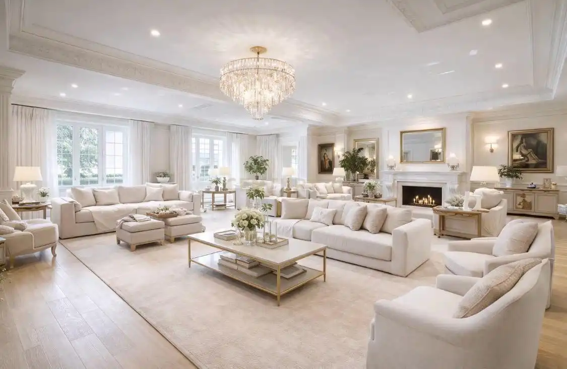 Sala de estar de Casa o chalet en venta en Madrid con Aire acondicionado, Jardín privado y Trastero