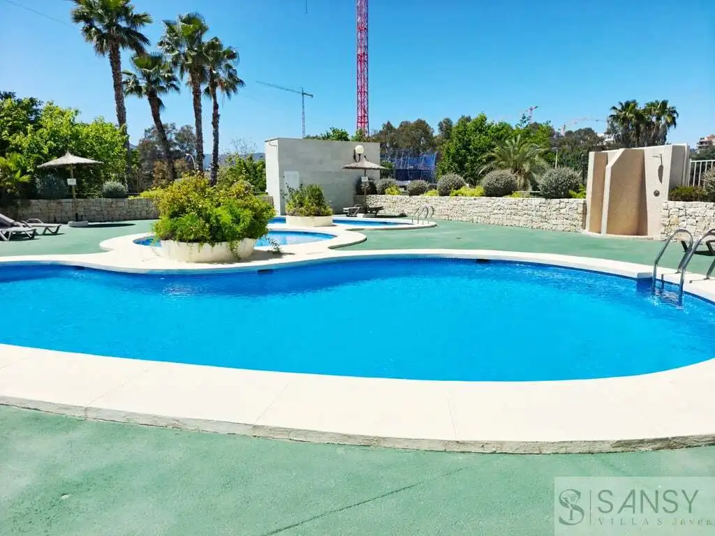 Piscina de Apartamento en venta en Calpe / Calp con Aire acondicionado, Calefacción y Terraza