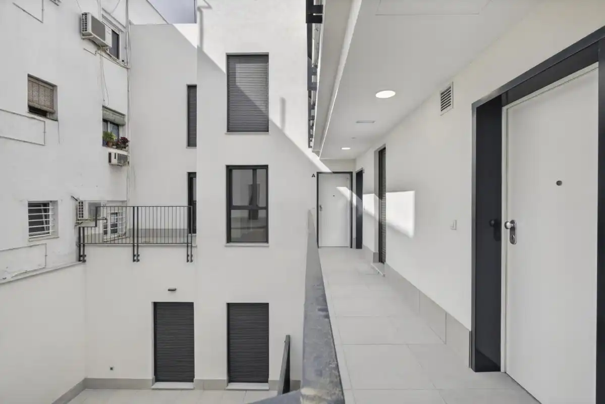 Exterior view of Flat for sale in Sevilla  with Heating, Private garden and Terrace