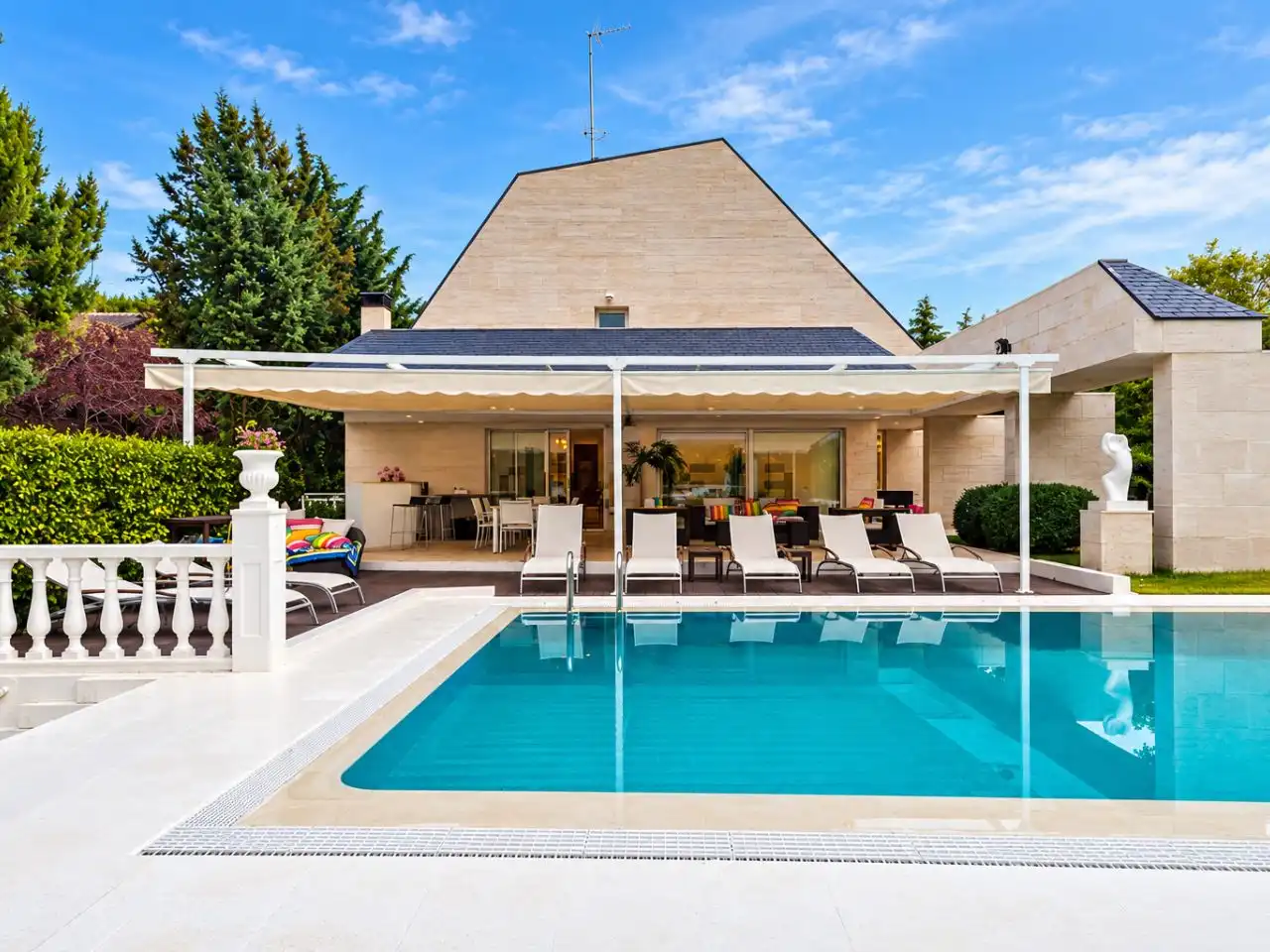 Terraza de Casa o chalet en venta en Urbanización La Moraleja