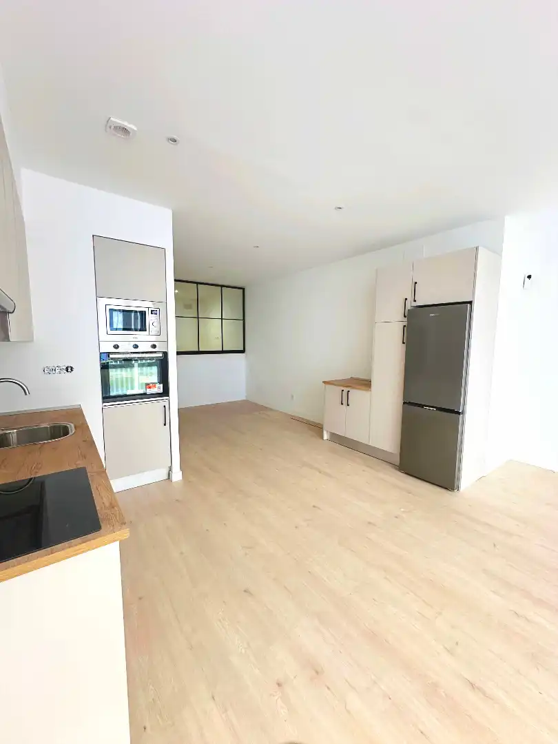 Küche von Loft zum Verkauf in Madrid mit Klimaanlage, Ofen und Waschmaschine