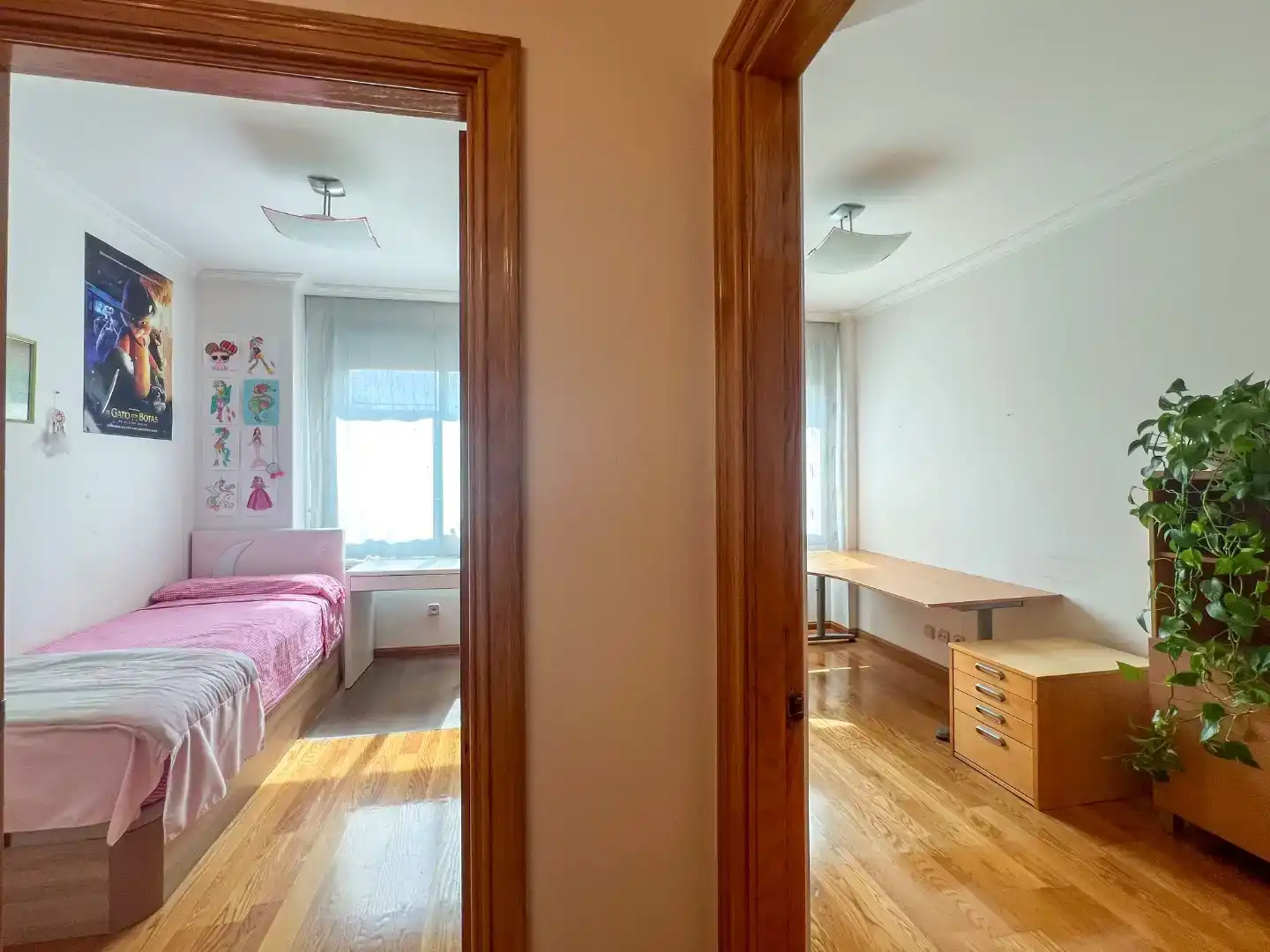 Schlafzimmer von Wohnung zum Verkauf in  Madrid Capital mit Klimaanlage und Schwimmbad