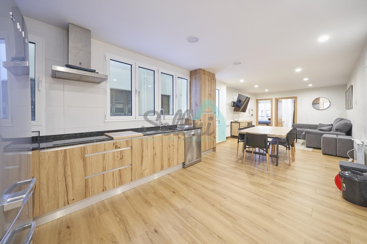Kitchen of Flat to rent in Oviedo   with Heating and Internet