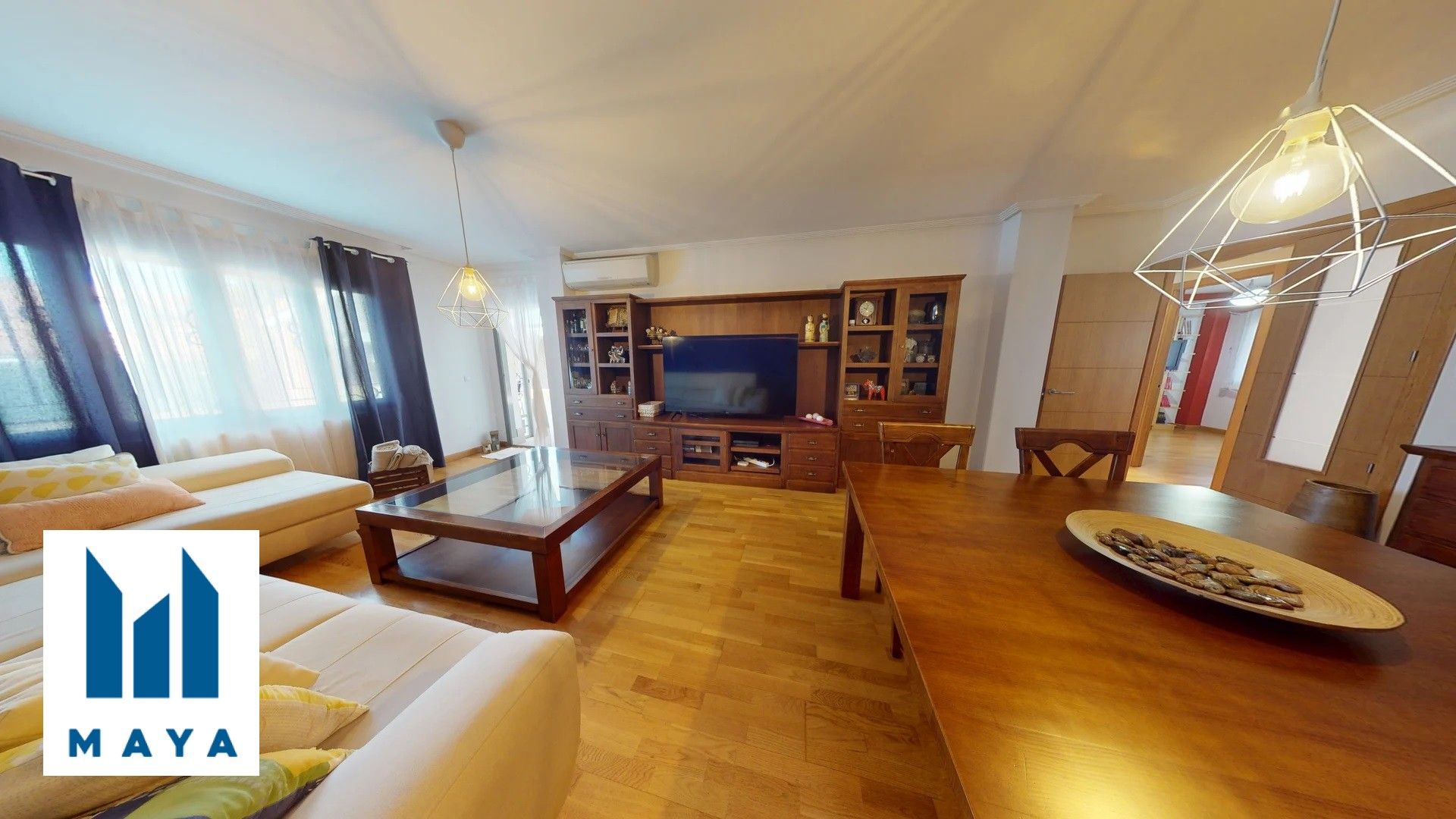 Living room of Single-family semi-detached for sale in Leganés  with Air Conditioner, Heating and Swimming Pool