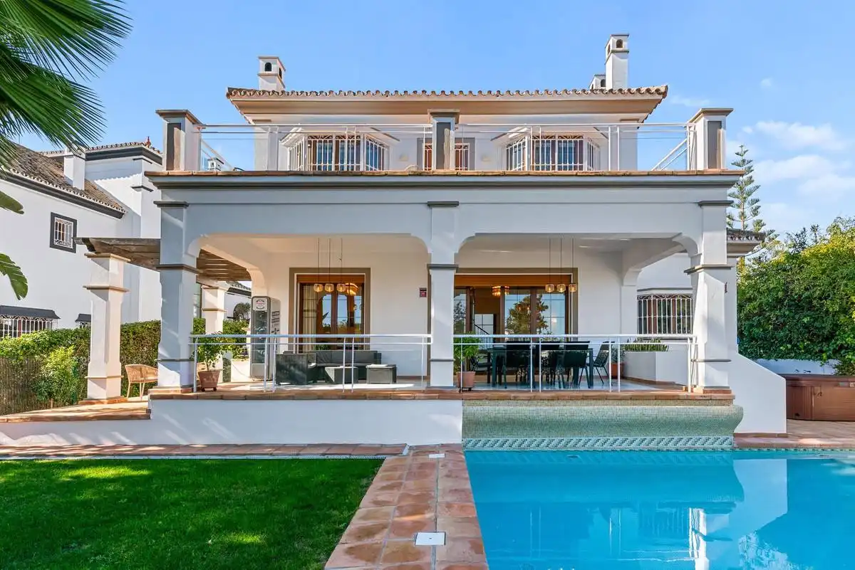 Terrace of Houses for rent in Marbella  with Air Conditioner, Heating and Private garden