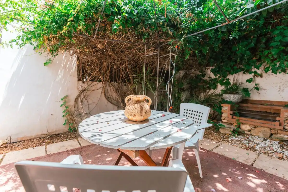 Terrassa de Casa o xalet en venda en Santa Eulària des Riu amb Calefacció, Jardí privat i Terrassa